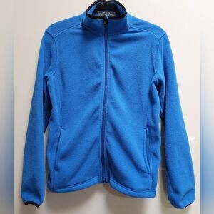 i5 Blue Fleece Zip-Up Jacket Women's Size M